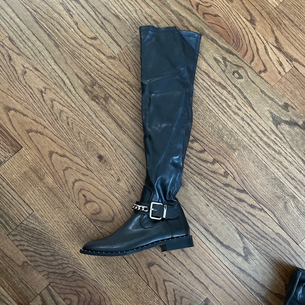 Zara over the knee boots